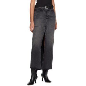 NEW Reformation Tazz Maxi Denim Skirt